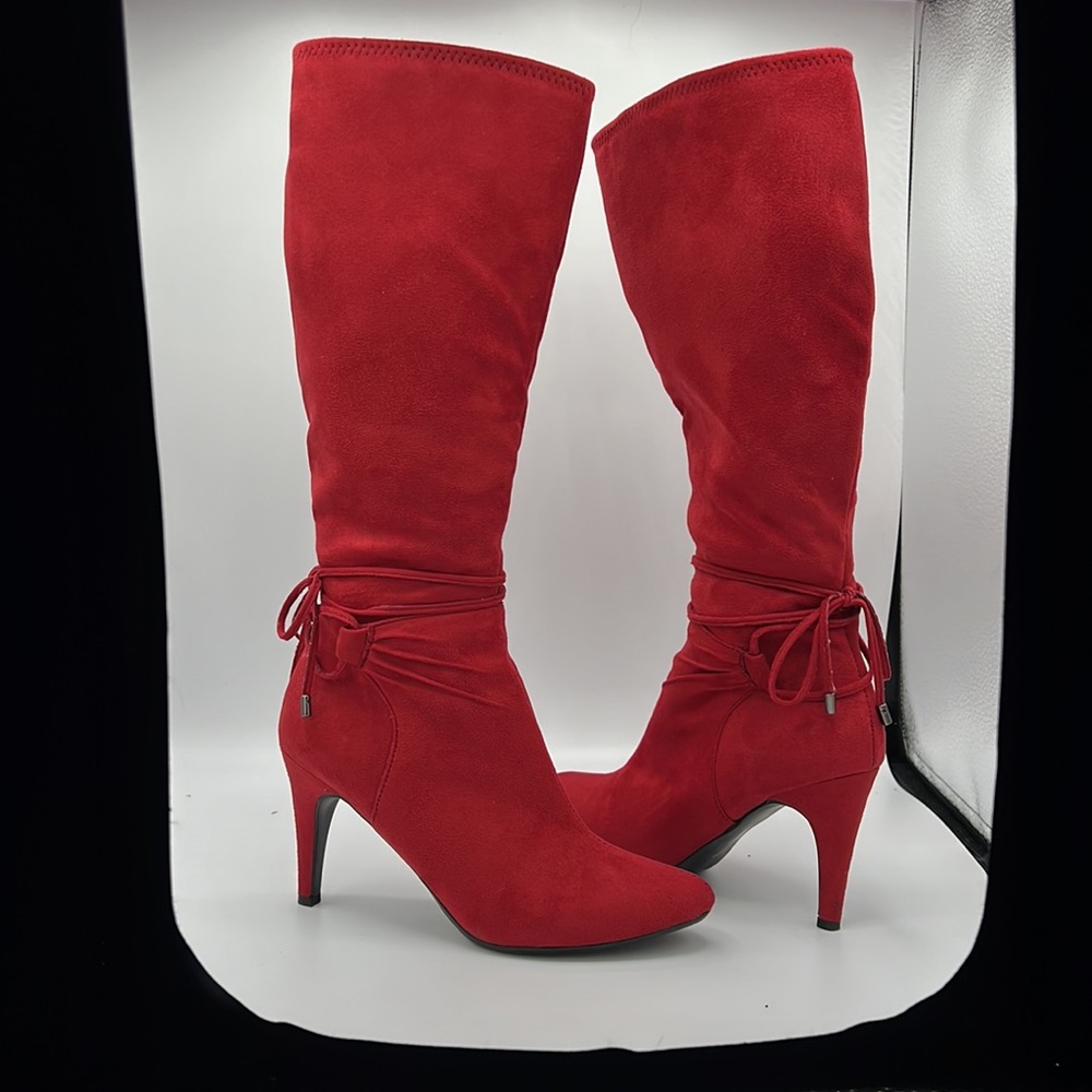 Tall Red Boots